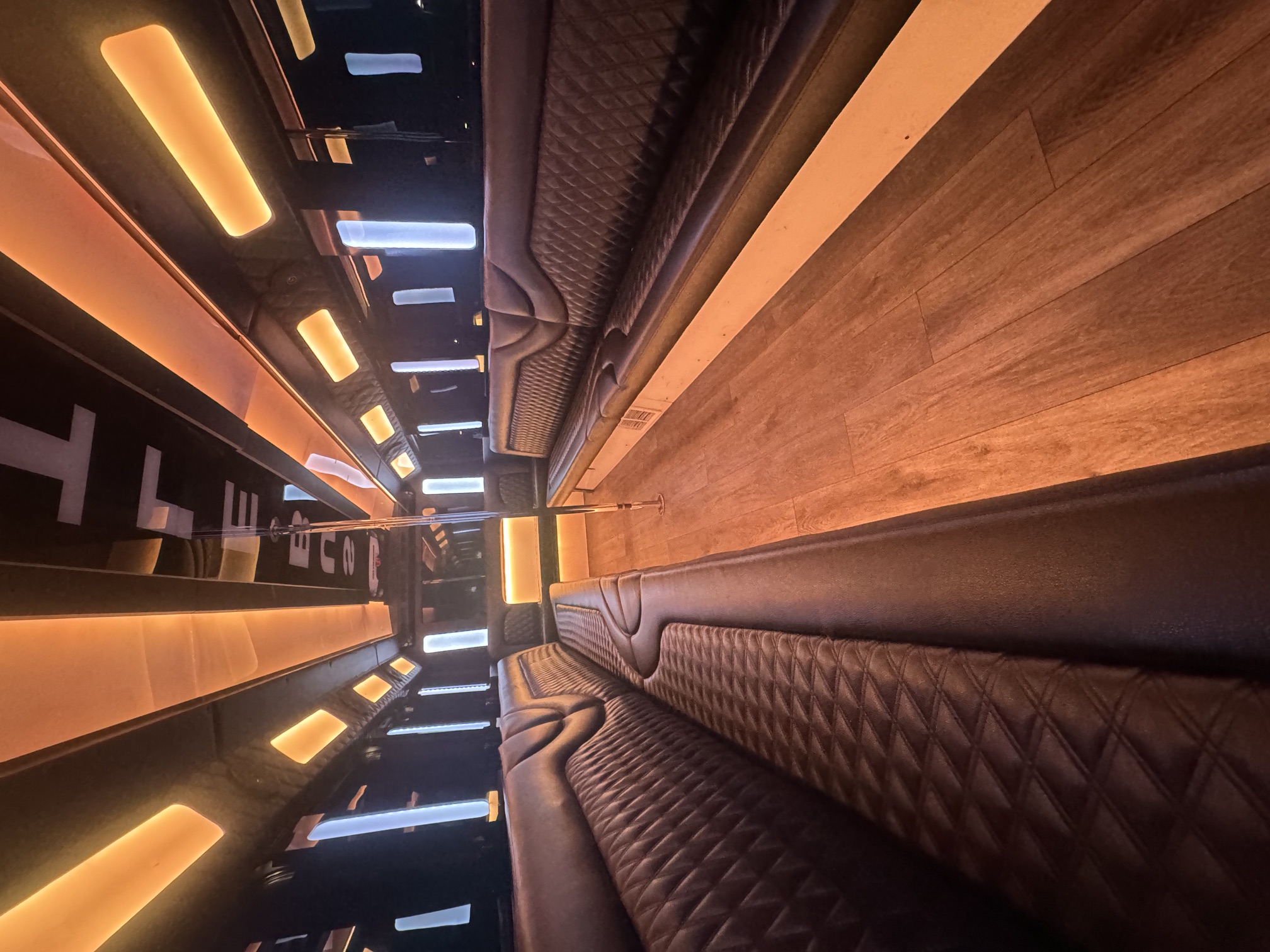 Party Bus Interior